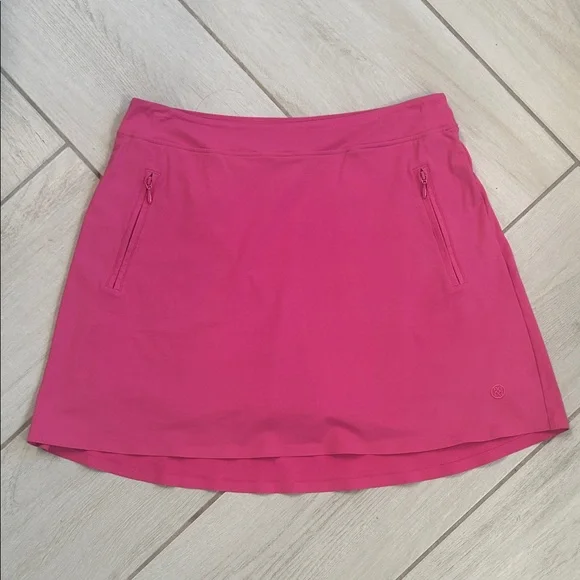 G/FORE Women’s Silky Tech Nylon A-Line Skort SORBET Pink Small - Picture 2 of 13